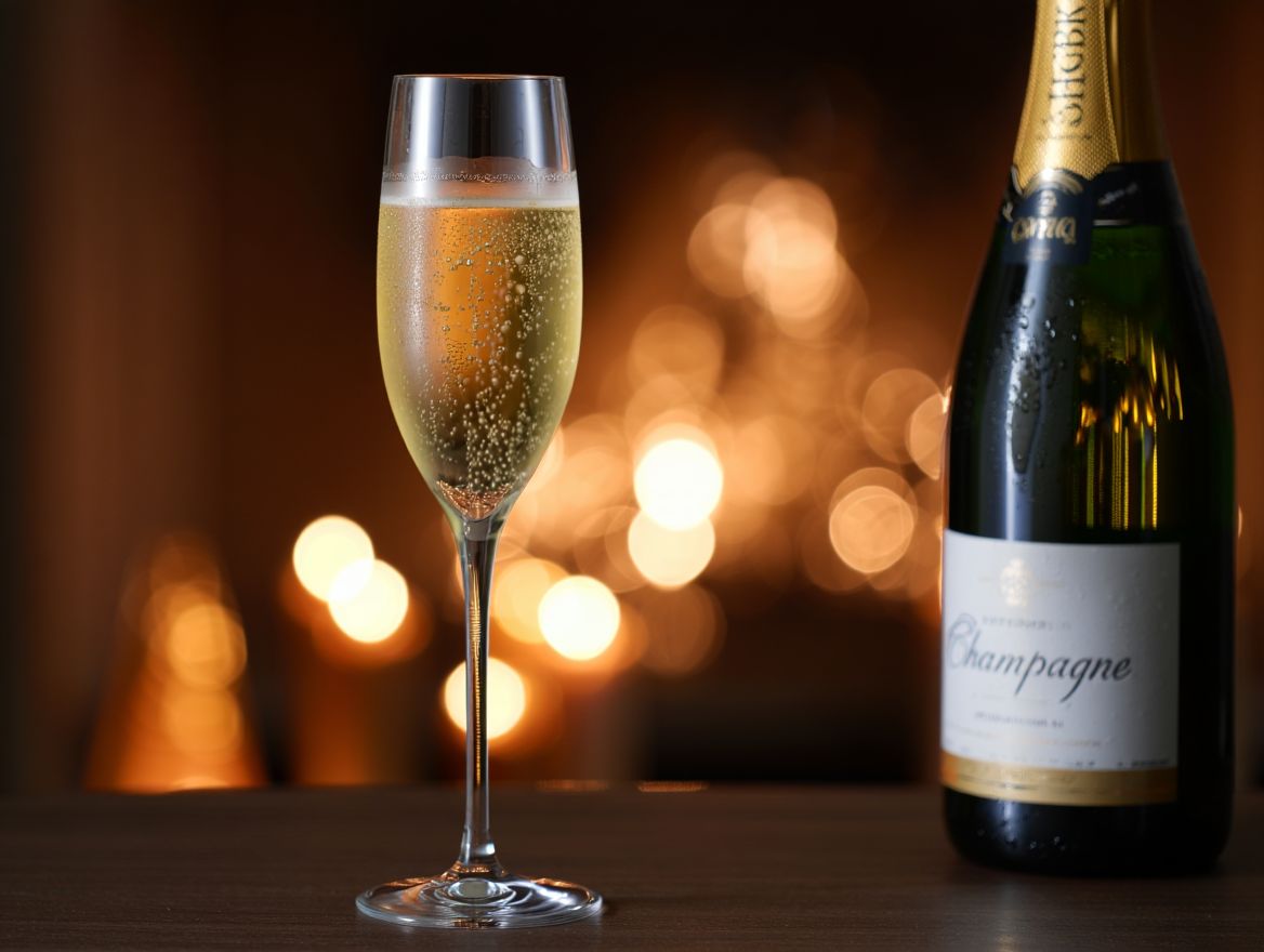 Бокал шампанского